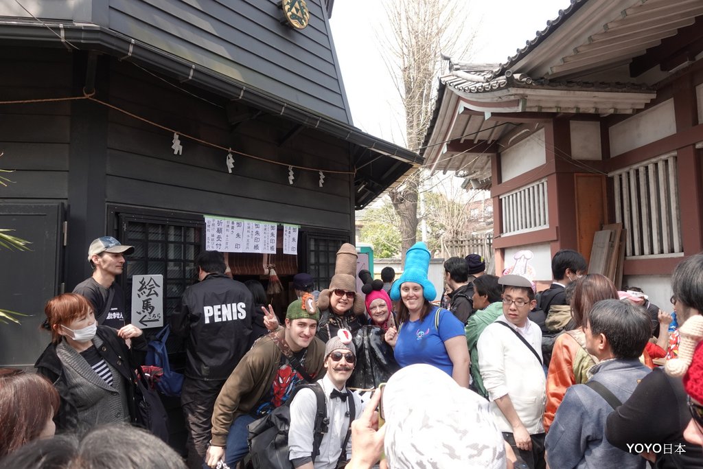 臉紅心跳的川崎金山神社鐵男根祭 @YOYO日本