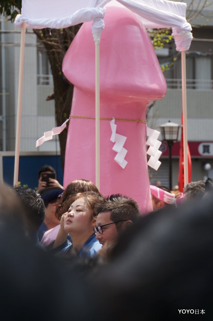 臉紅心跳的川崎金山神社鐵男根祭 @YOYO日本