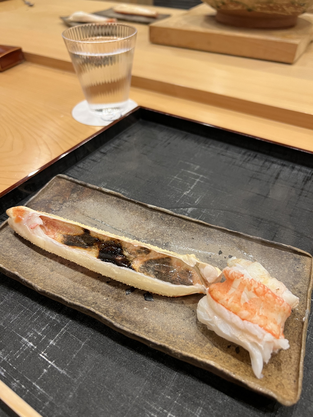 炭烤松葉蟹腳