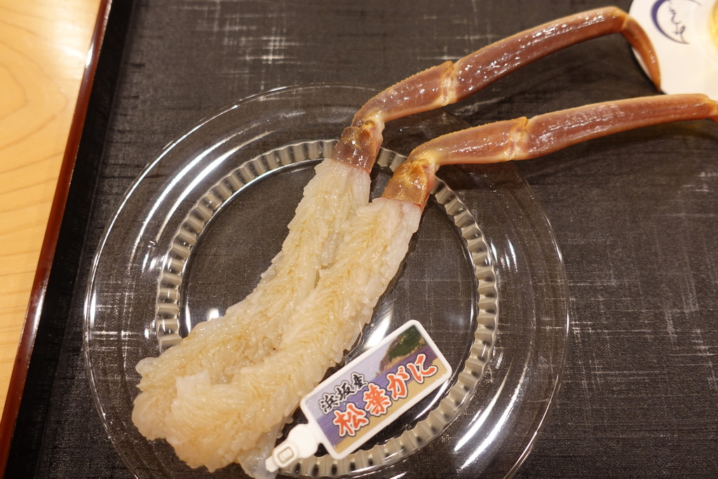 (浜坂產的松葉蟹,品質保證)